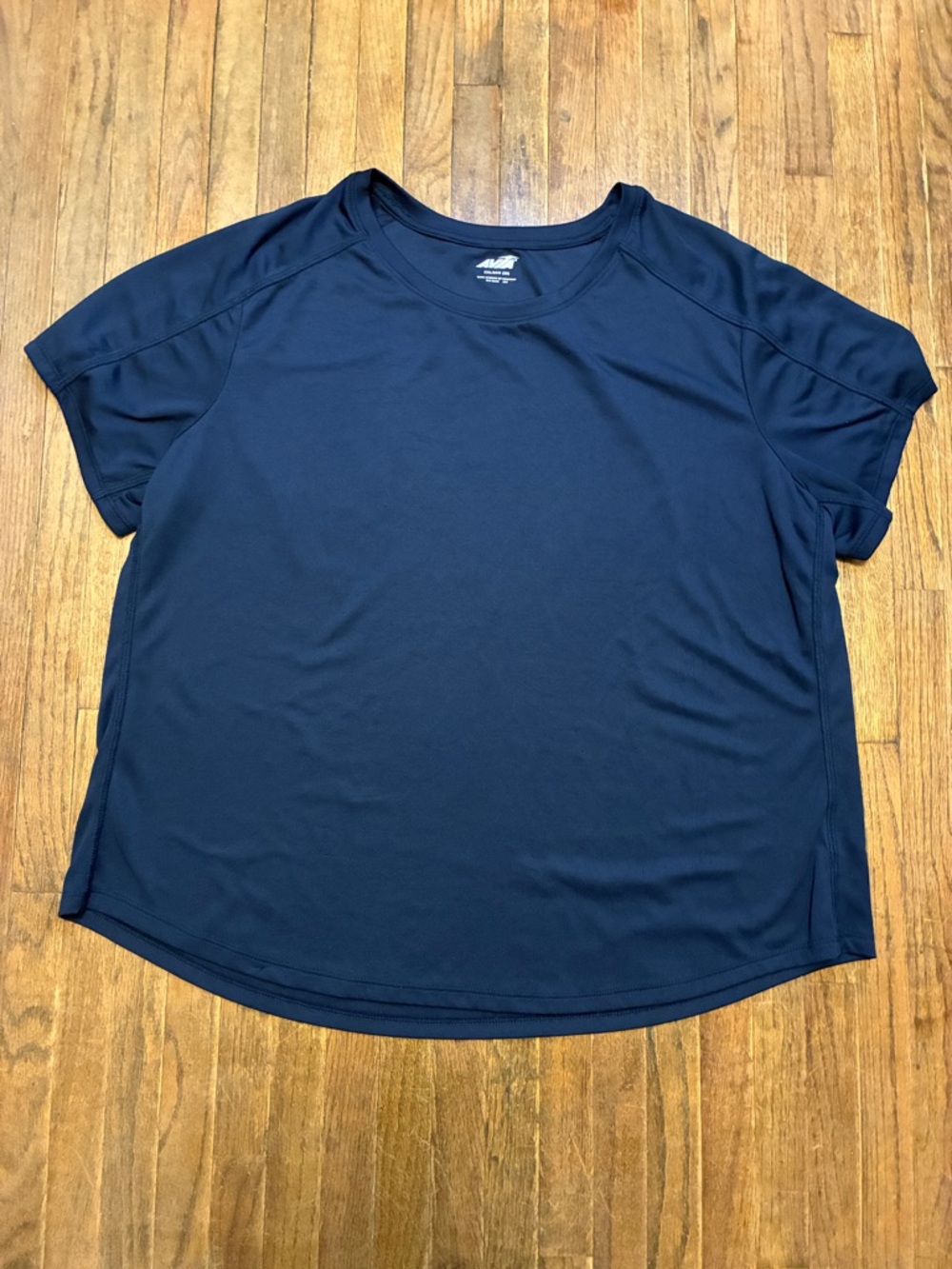 Women's Navy Short Sleeve Dri-FIT Tee XL